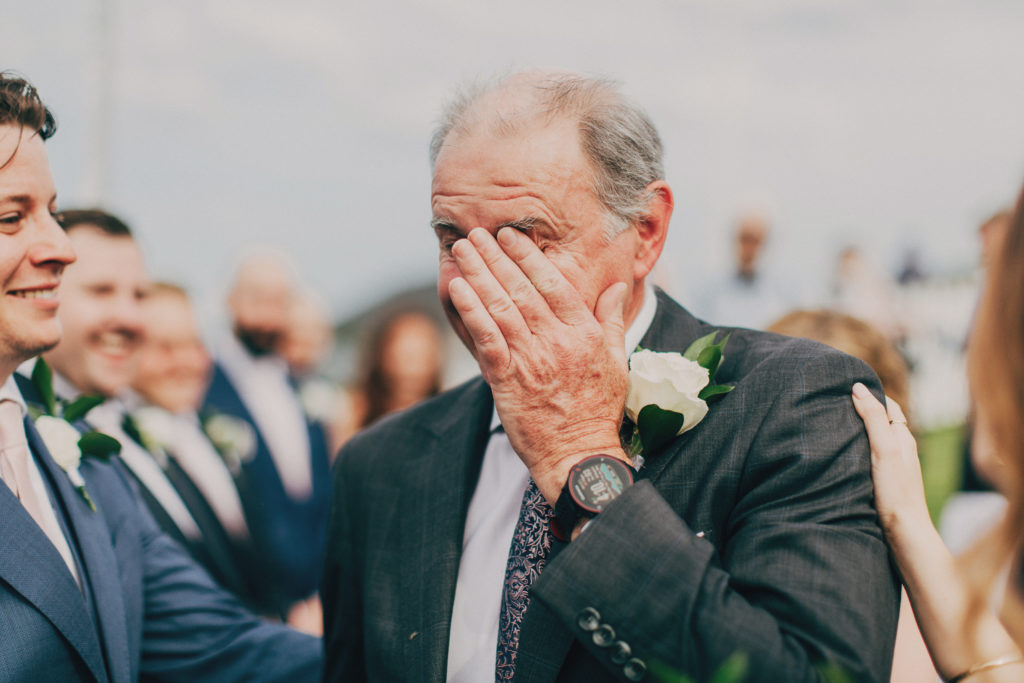 Father of the bride cry during your wedding