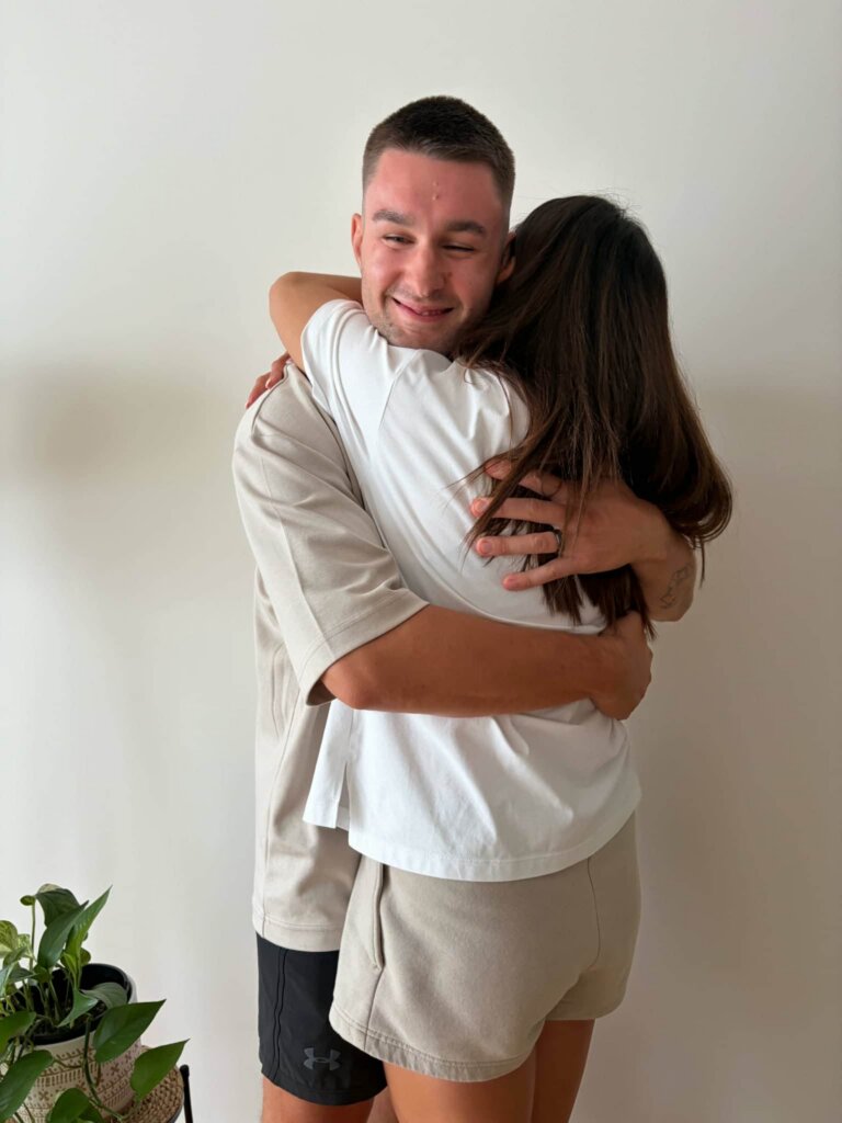 hamilton-wedding-bride-and-groom-hugging