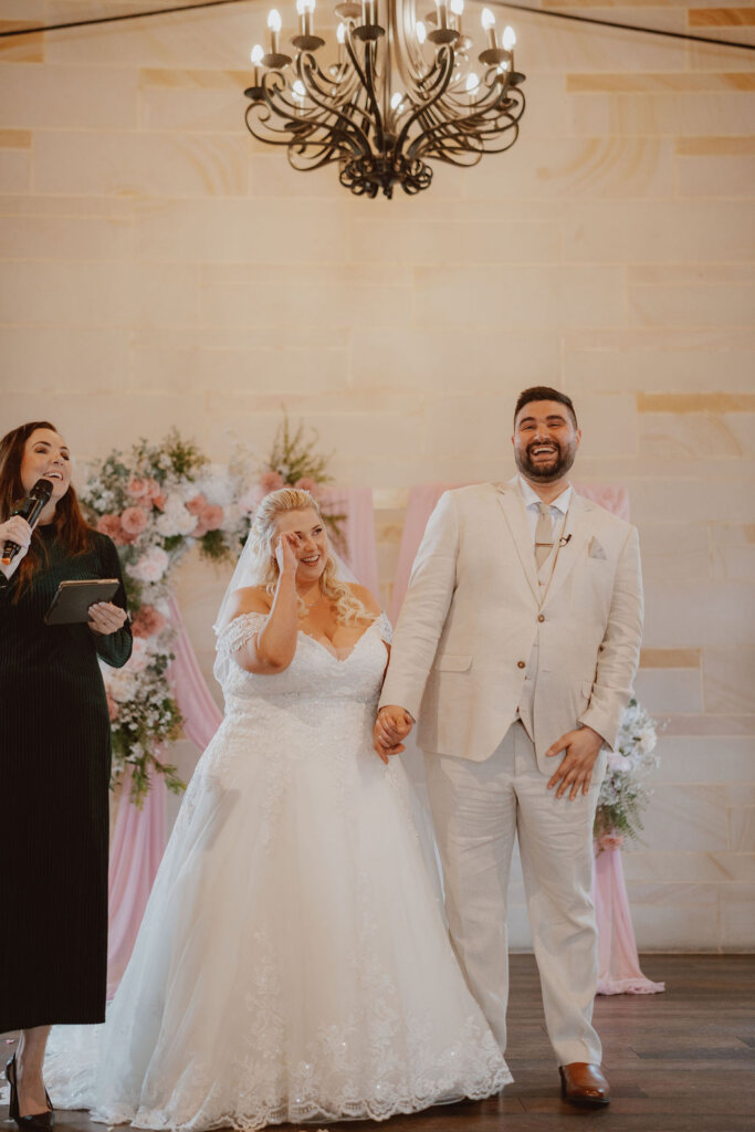 julie-muir-celebrant-with-bride-and-groom-rachel-and-nick